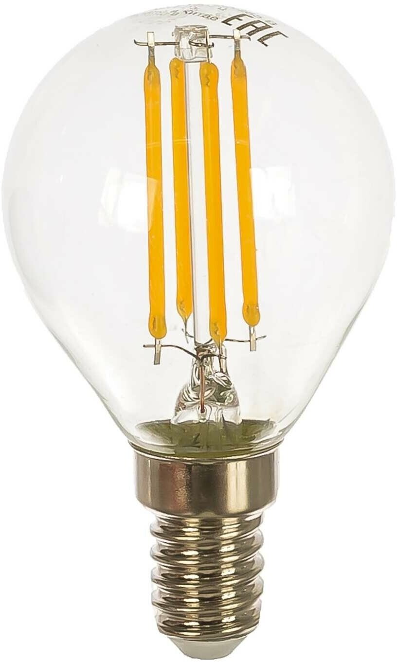 Лампа светодиодная gauss 105801105, E14, G45, 5 Вт, 2700 К - фотография № 8
