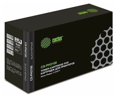Картридж лазерный CACTUS (CS-PH3100) для XEROX Phaser3100, ресурс 6000 стр.