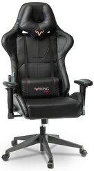 Компьютерное кресло Zombie VIKING 5 AERO игровое, обивка: искусственная кожа, цвет: черный