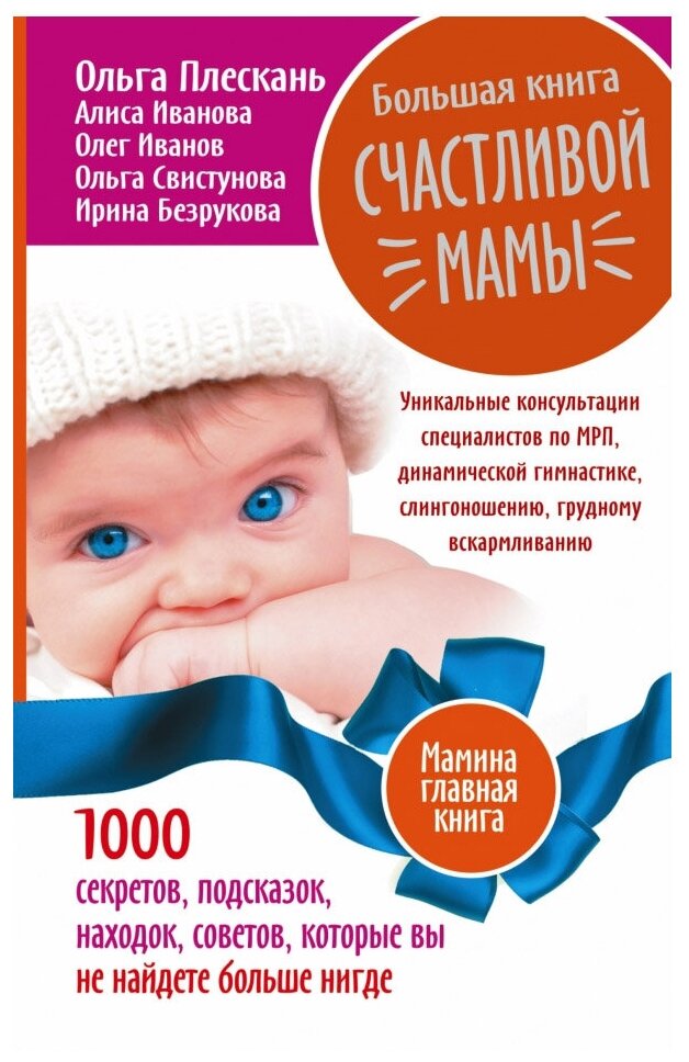 Большая книга счастливой мамы 1000 секретов подсказок находок Книга Плескань Ольга 12+