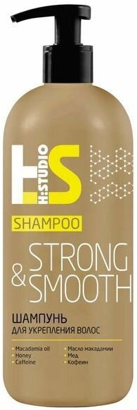 ROMAX Шампунь Strong и Smooth для укрепления волос, 400 мл