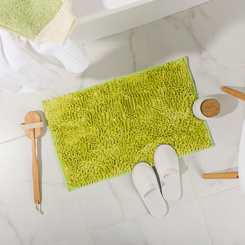 Мягкий коврик Bright Colors для ванной комнаты 50х80 см, цвет