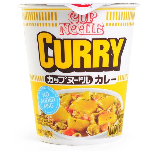 Nissin Cup Noodles Лапша с карри, 80 г