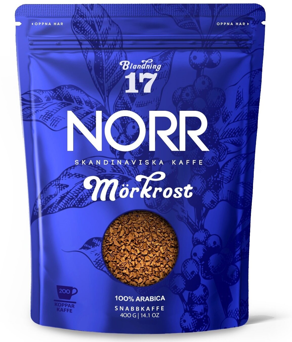 Кофе растворимый Norr Morkrost №17, 400 г