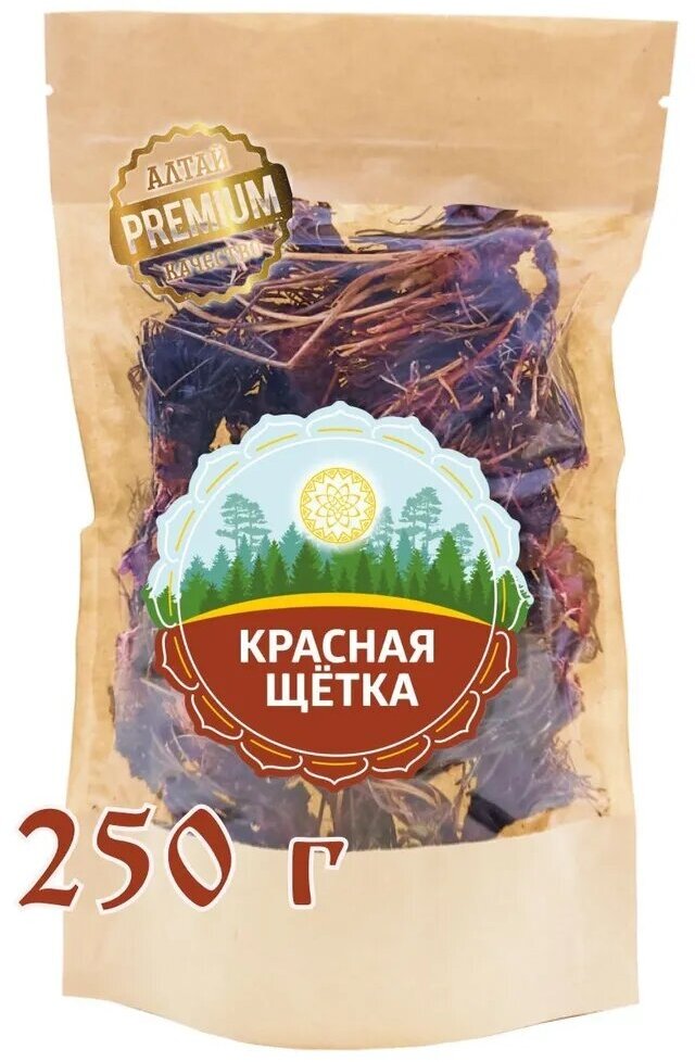 Красная щетка Алтайский травяной чай, 250 г