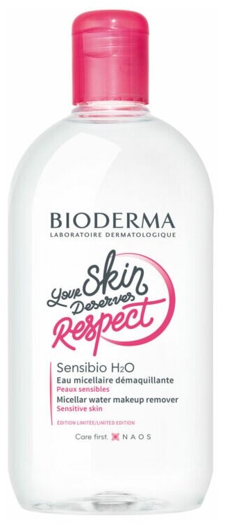 Bioderma Сенсибио Н2О очищающая мицеллярная вода 100 мл (Bioderma, ) - фото №3