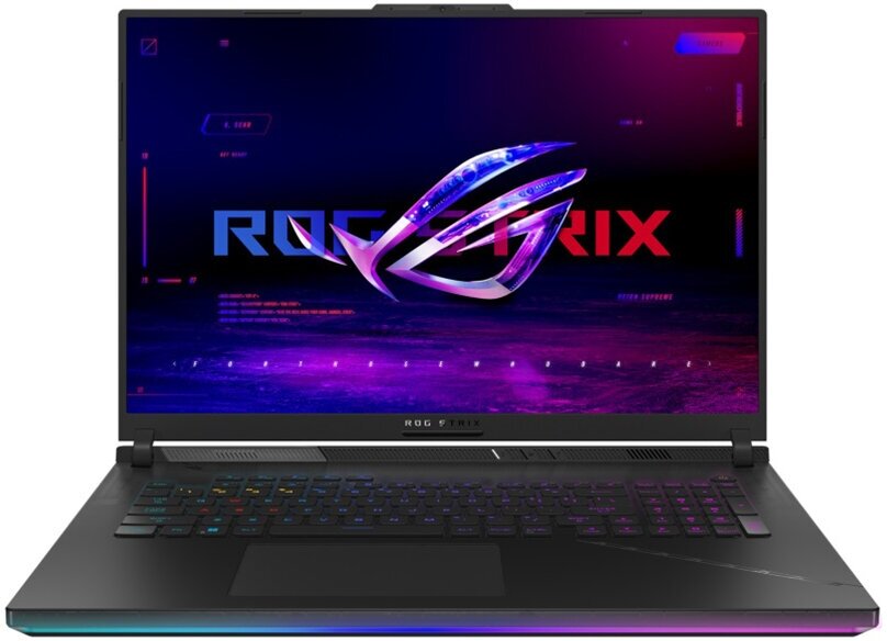 Ноутбук ASUS ROG Strix Scar 18 G834JY-N6087, 18" (2560x1600) IPS 240Гц/Intel Core i9-13980HX/32ГБ DDR5/2ТБ SSD/GeForce RTX 4090 16ГБ/Без ОС, черный (90NR0CG1-M006E0)