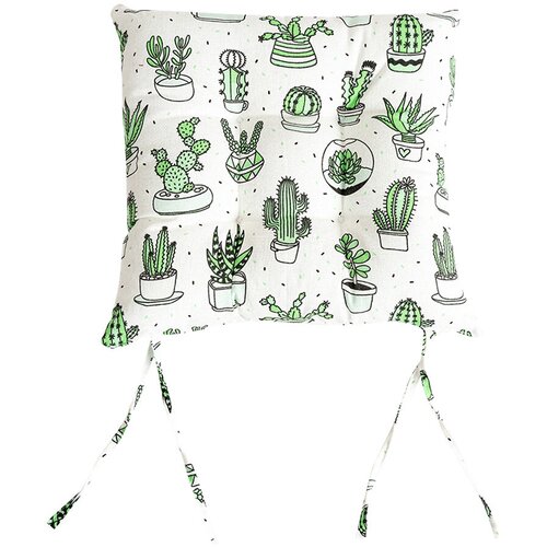 Подушка на стул 40х40 см Лен Наш (ТТ-00249758/95104)