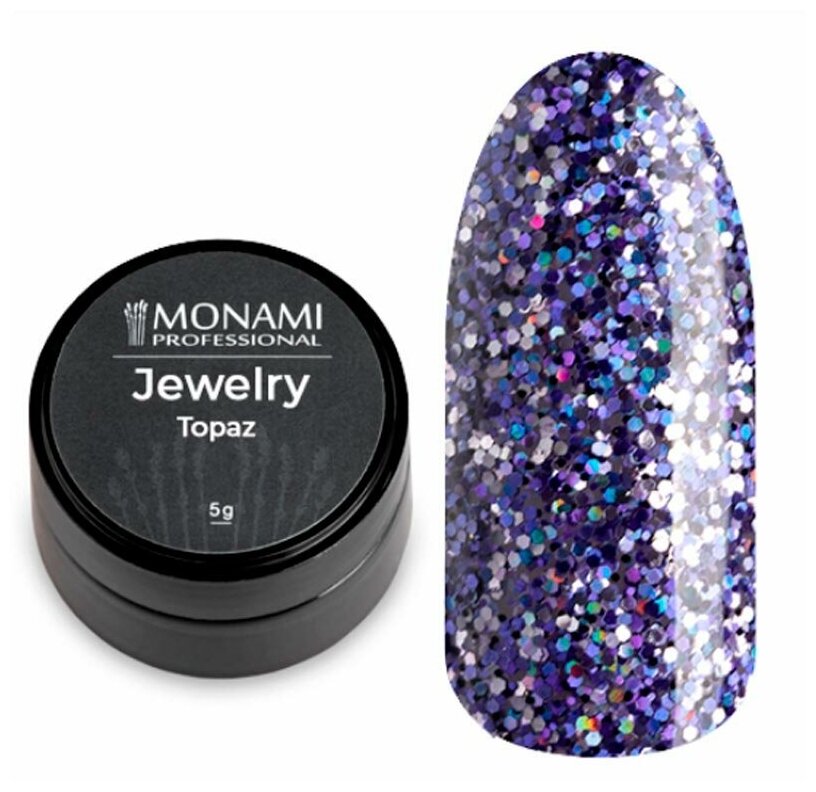 Monami Professional, Гель-лак Jewelry, Topaz