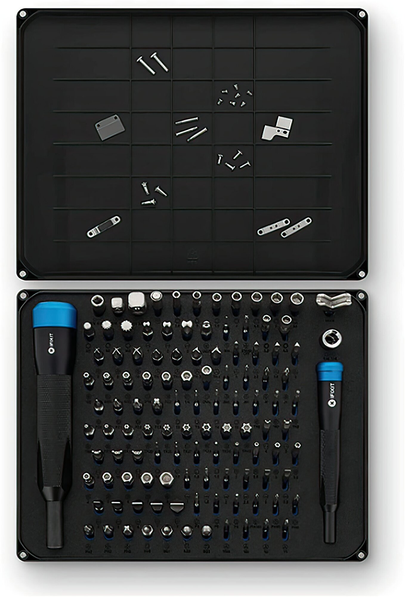 IFixit Manta Driver Kit - Отвертки с набором прецизионных бит, 112 бит (4 мм и 1/4"), для ремонта смартфонов, ноутбуков и другой электронной техники