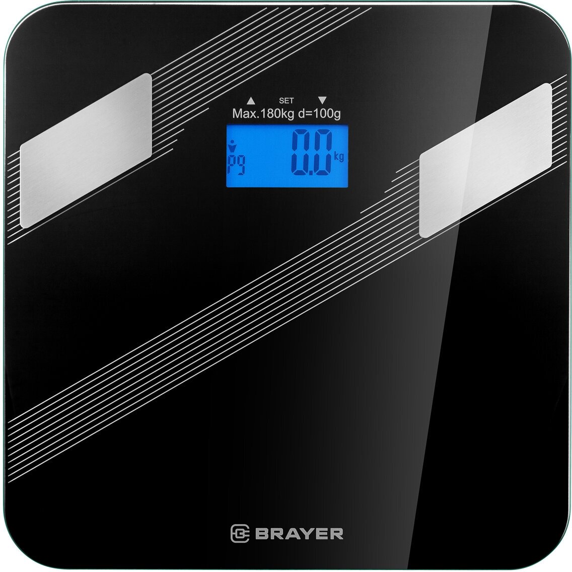 Весы напольные BRAYER BR3734 до 180 кг - фотография № 3