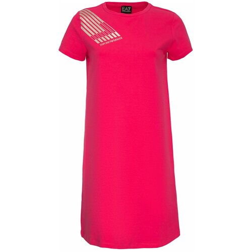 Платье EA7, размер 46, розовый