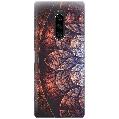 фото Re:pa накладка transparent для sony xperia 1 / xz4 с принтом "умиротворенность"