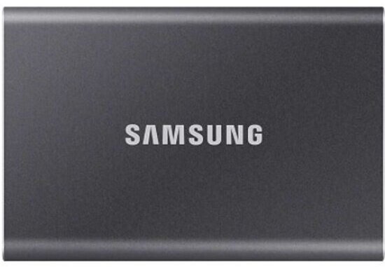 Внешний SSD диск Samsung Samsung 1.8" T7 2.0 Tb USB 3.2 Type-C Titanium MU-PC2T0T/WW