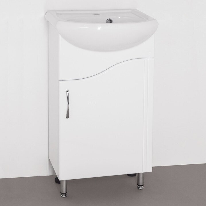 фото Тумба для комплекта Style Line Эко Волна №2 45 белая