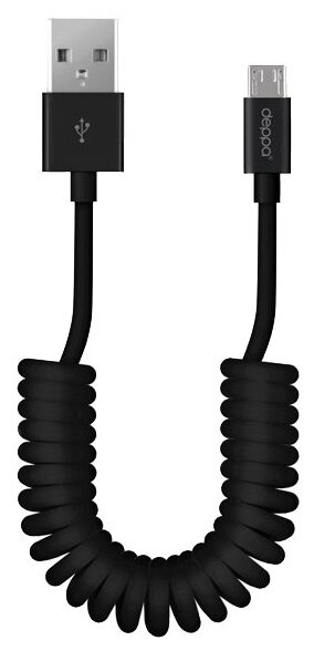 Кабель Deppa USB - microUSB (72122/72123)