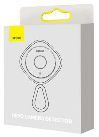 Детектор скрытых камер Baseus Heyo Camera Detector Black (With Simple charging cable USB to Type-C 03m white) (FMHY000002)