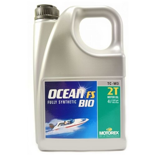 Синтетическое моторное масло Motorex OCEAN FS 2T BIO, 4 л