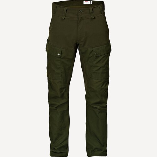 Брюки Fjallraven, размер 48, зеленый