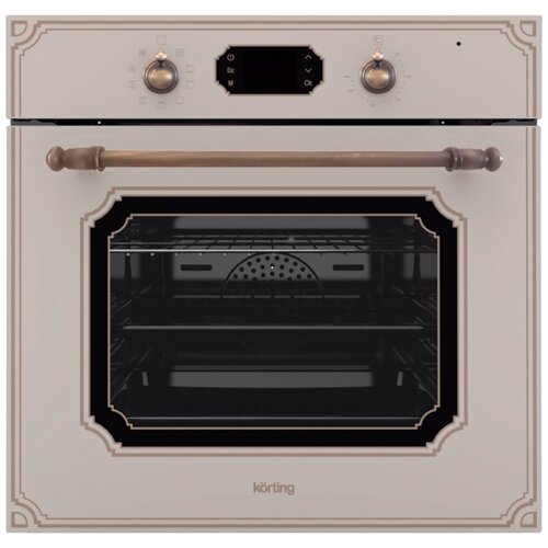 Электрический духовой шкаф Korting OKB 491 CRGB бежевый 5507200₽