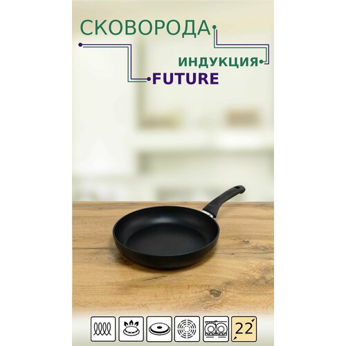 Сковорода для индукционной плиты 22 см FUTURE