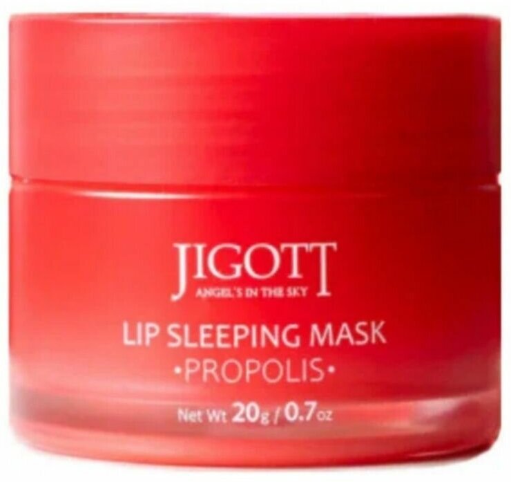 Jigott Ночная маска для губ с прополисом / Lip Sleeping Mask Propolis, 20 г