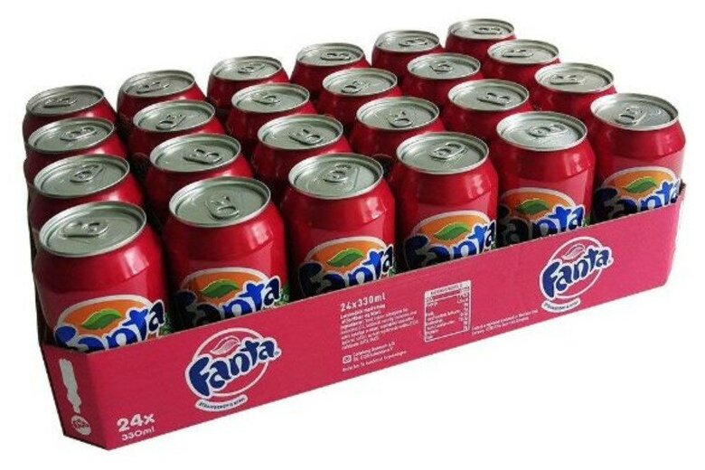 Напиток Fanta Strawberry-Kiwi Упаковка 24 шт