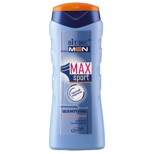 Витэкс шампунь For Men Max Sport против перхоти для всех типов волос, 250 мл, 2 шт.