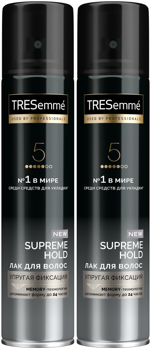 Tresemme Лак для укладки волос Сильная фиксация, 250мл, 2 шт.