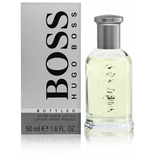 HUGO BOSS Boss Bottled лосьон после бритья 50 мл для мужчин