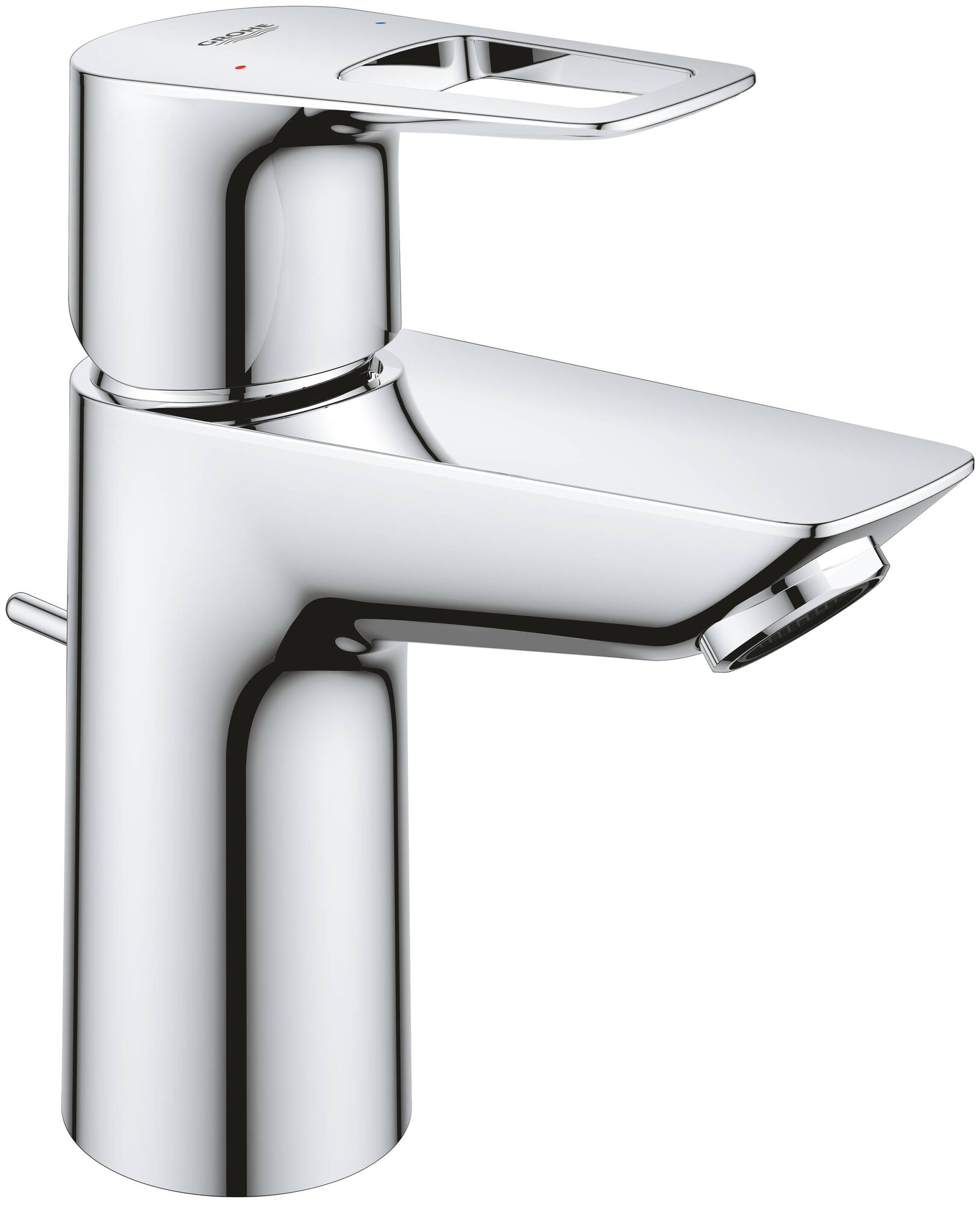 Смеситель для раковины (умывальника) Grohe BauLoop 23335001 сере6ристый