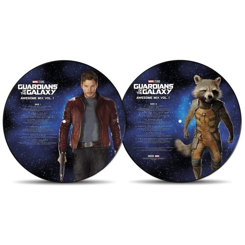 Саундтрек Disney Various Artists - Guardians of the Galaxy: Awesome Mix Vol. 1 (Limited Picture Disc)