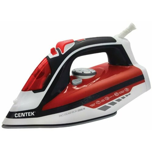 Утюг CENTEK CT-2350 2400 Вт красный 258600₽