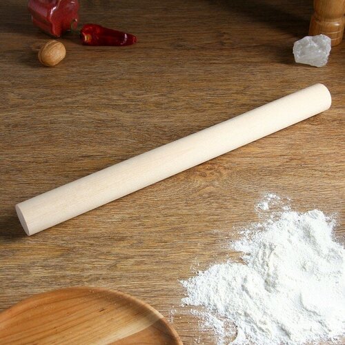 Скалка прямая берёза 4035 см 342₽