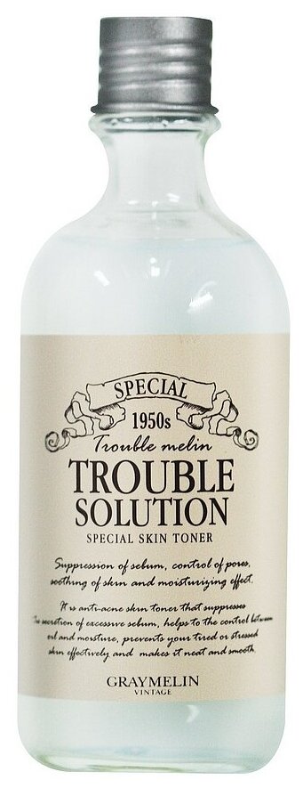 Graymelin Тонер для проблемной кожи Trouble Solution Special Skin, 130 мл