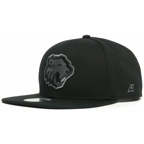 фото Бейсболка снэпбэк atributika & club, подкладка, размер 55-58, черный