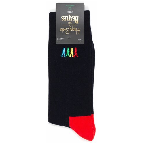 Носки Happy Socks, размер 36-40, красный, черный