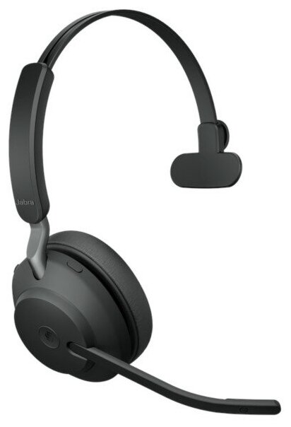 Jabra Evolve2 65; Link380a UC Mono Black [26599-889-999] - Беспроводная моно гарнитура; UC