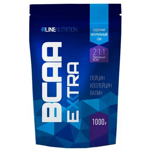 Аминокислоты RLine BCAA Extra 1000 g пакет Яблоко