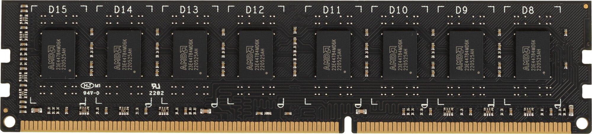 Память DIMM DDR3 PC3-12800 AMD R538G1601U2S-U, 8Гб, 1.5 В - фотография № 3