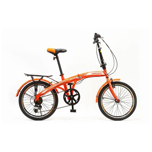 Городской велосипед Hogger Flex 20 7 V (2021), оранжевый/черный