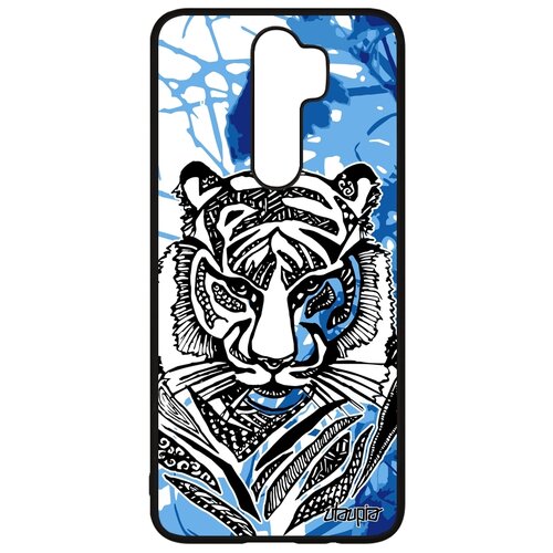 фото Чехол на мобильный redmi note 8 pro, "тигр" джунгли африка utaupia