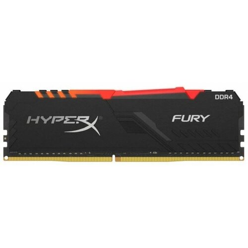 Память Kingston 8GB DDR4 3200MHz CL16 DIMM FURY Beast RGB 380100₽