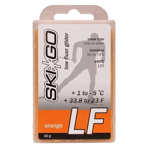 фото Парафин skigo lf orange, +1/-5, 60 г