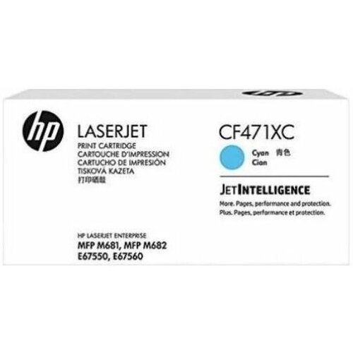 HP 657X - CF471XC картридж лазерный контрактный увеличенный (CF471XC) голубой 23000 стр