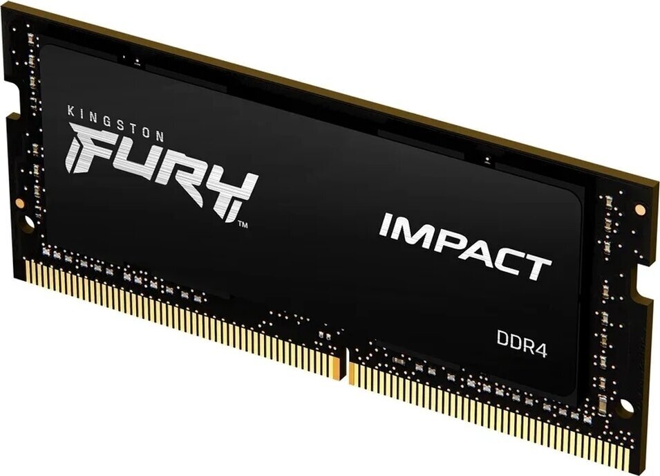 Модуль памяти Kingston FURY Impact DDR4 SO-DIMM 8 ГБ 2666MHz (KF426S15IB/8)