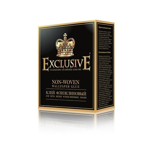 Клей обойный Exclusive флизелиновый 250 г клей обойный ecolux professional флизелиновый 250 г