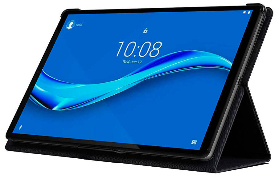 Чехол для планшета LENOVO Folio Case, для Lenovo Tab M10 Plus TB-X606, черный [zg38c02959] - фото №5