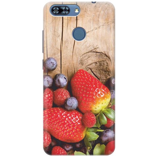 фото Cиликоновый чехол на zte blade v9 vita / зте блейд в9 вита с принтом "дерево фруктов" gosso