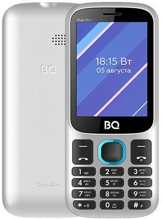 Мобильные телефоны (BQ 2820 Step XL+ White/Blue)
